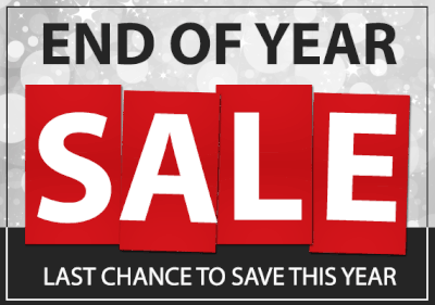 End of the Year Sale