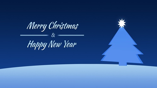 Merry Christmas and Happy New Year